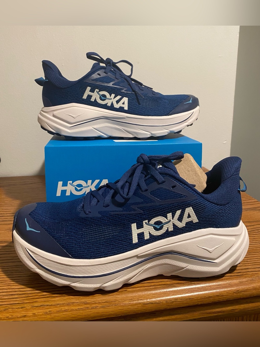 Hoka Women’s Navy Blue Athletic Running Shoes
